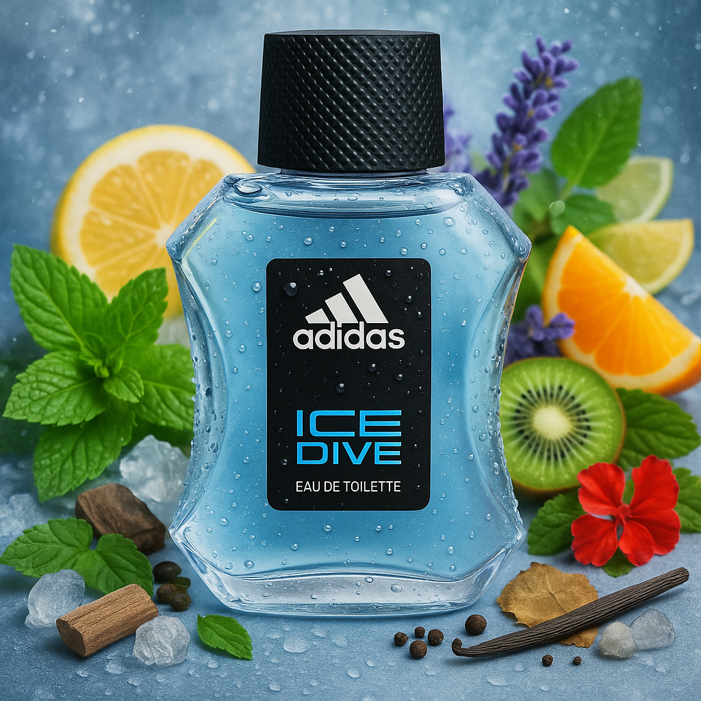 ADIDAS ICE DIVE EDT / H 3.4 OZ