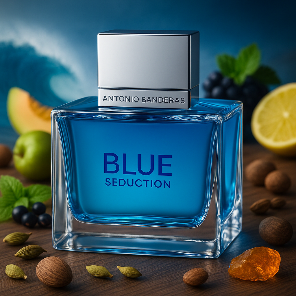ANTONIO BANDERAS BLUE SEDUCTION EDT / H 3.4 OZ