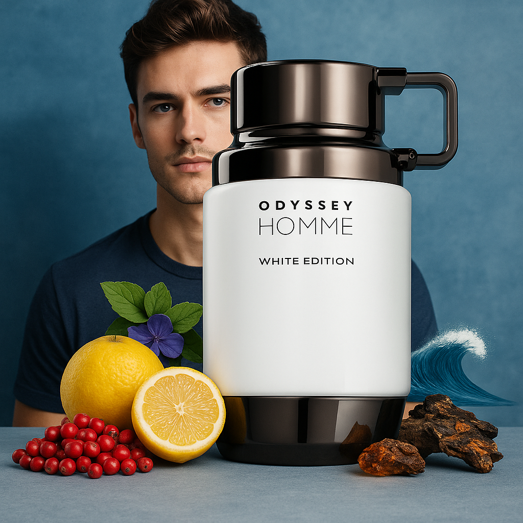 ARMAF ODYSSEY WHITE EDITION EDT / H 3.4 OZ
