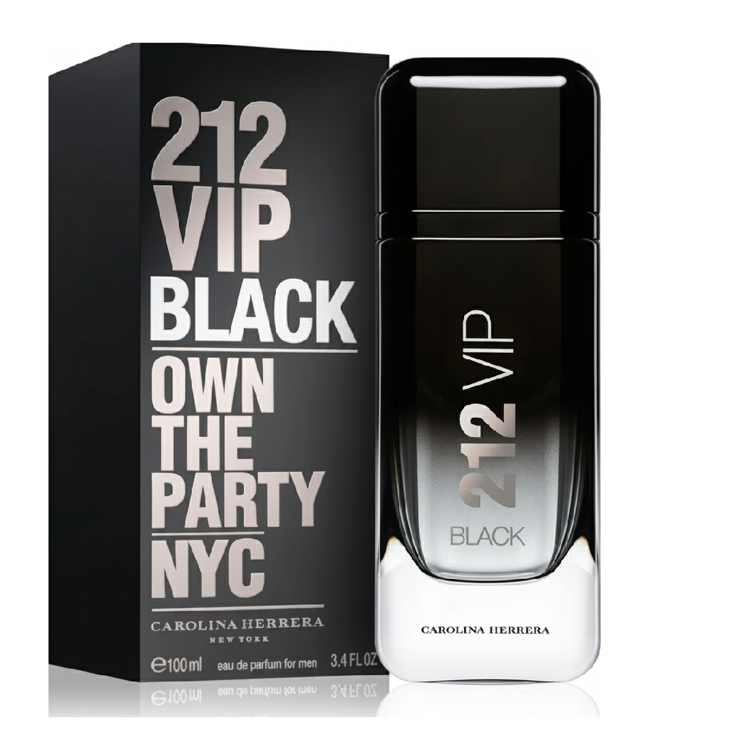CAROLINA HERRERA 212 VIP BLACK EDP /H 3.4 OZ