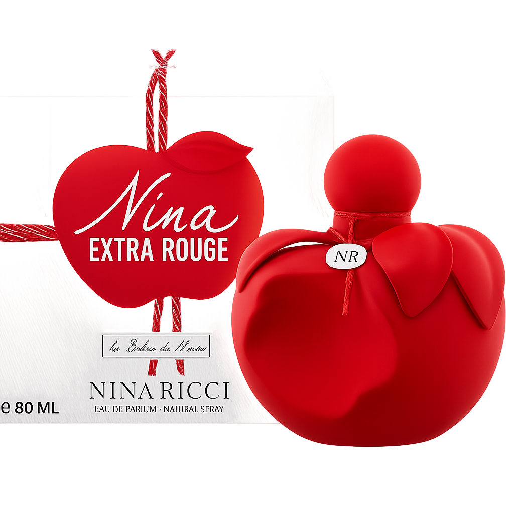 NINA RICCI EXTRA ROUGE EDP / D 2.7 OZ