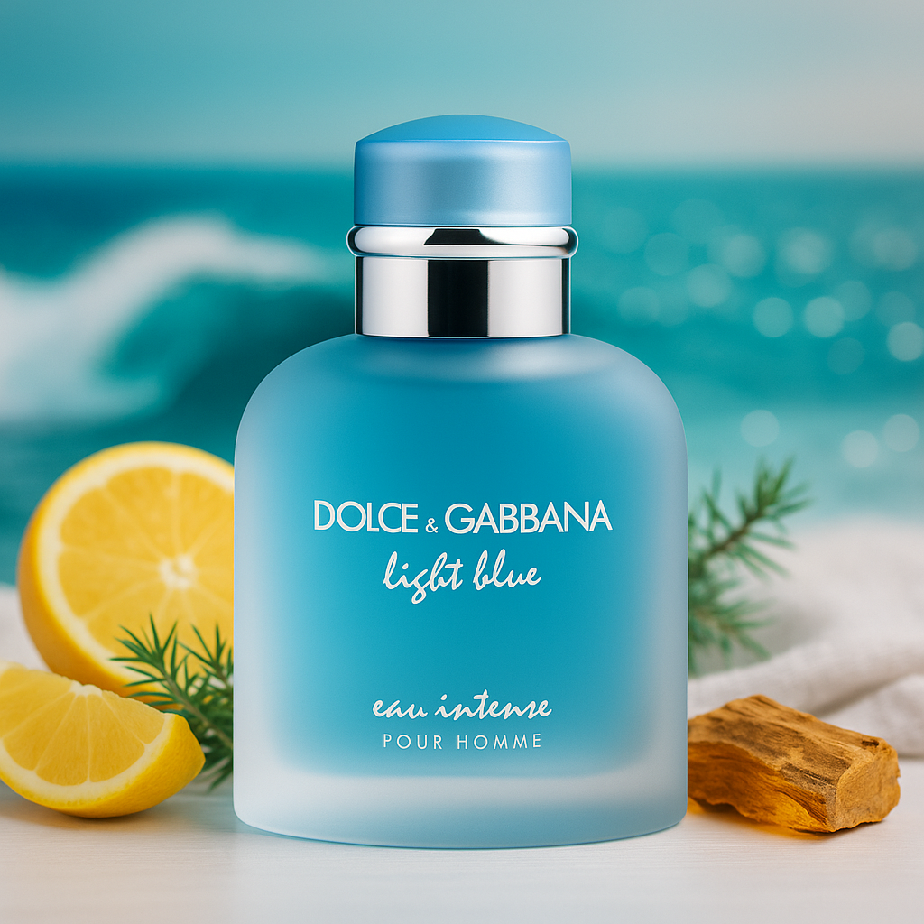 DOLCE & GABBANA LIGHT BLUE INTENSE EDP / H 3.4 OZ