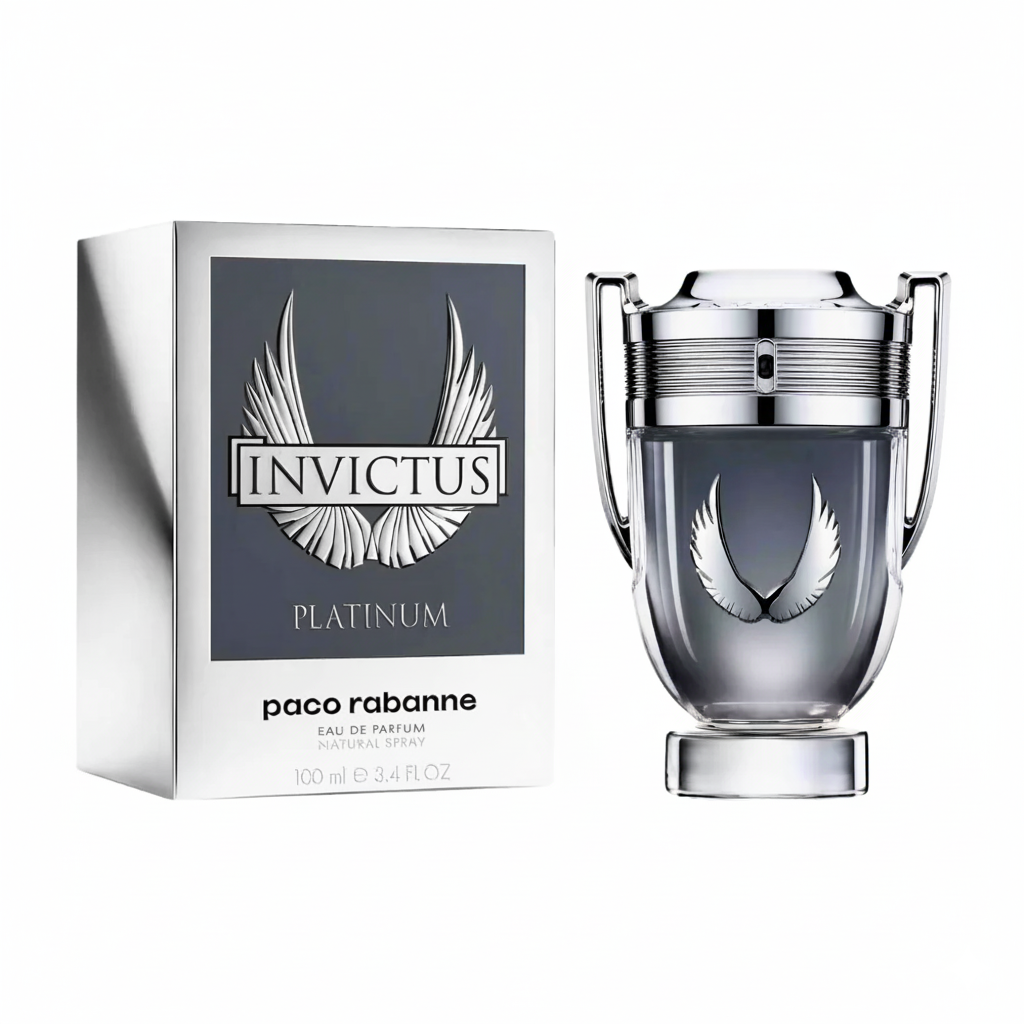 PACO RABANNE INVICTUS PLATINUM EDP / H 3.4 OZ