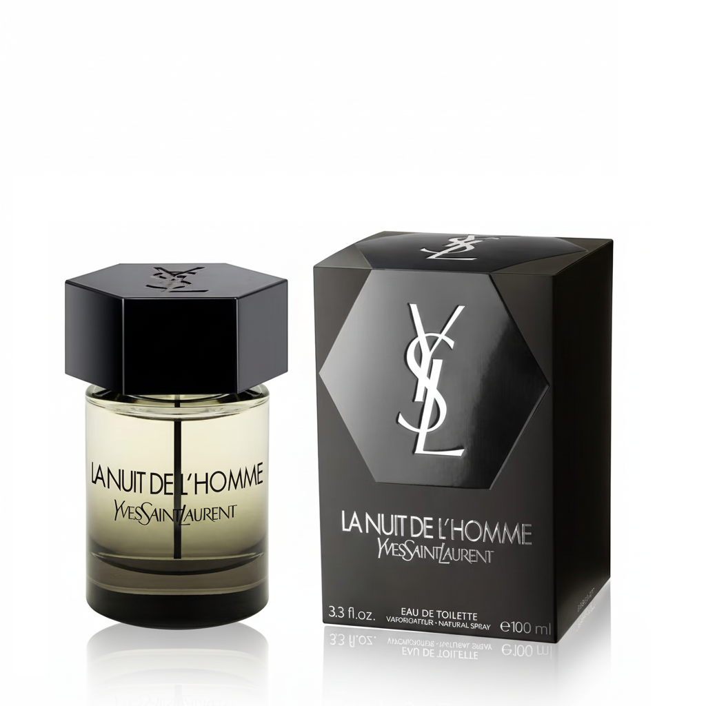 YVES SAINT LAURENT LA NUIT L HOMME EDT / H 3.4 OZ