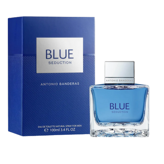 ANTONIO BANDERAS BLUE SEDUCTION EDT / H 3.4 OZ