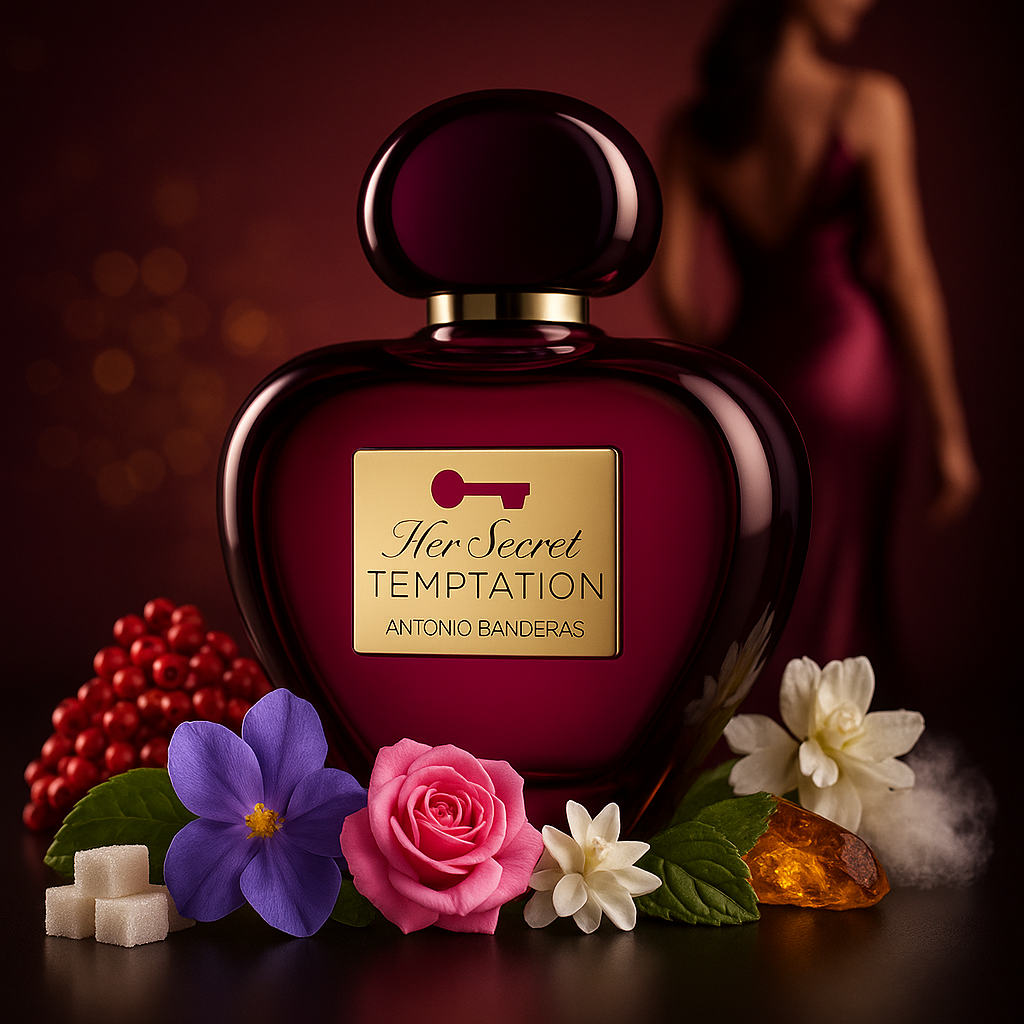 ANTONIO BANDERAS HER SECRET TEMTATION EDT / D 80ML