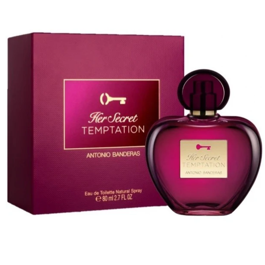 ANTONIO BANDERAS HER SECRET TEMTATION EDT / D 80ML