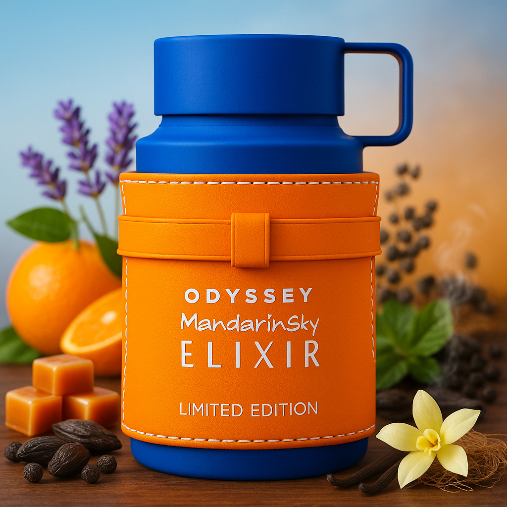 ARMAF ODYSSEY MANDARIN SKY ELIXIR EDP / H 3.4 OZ