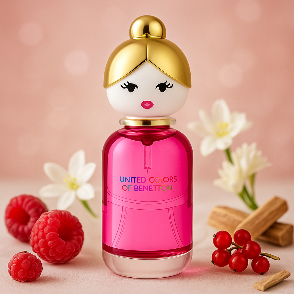 BENETTON SISTERLAND PINK RASBERRY EDT / D 2.7 OZ