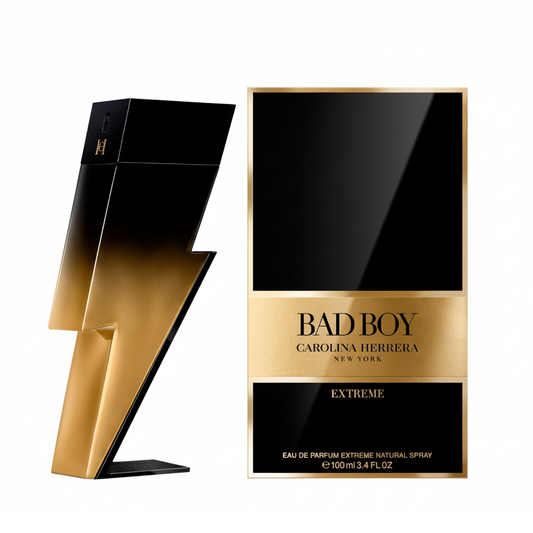 CAROLINA HERRERA BAD BOY EXTREME EDP  H 3.4 OZ