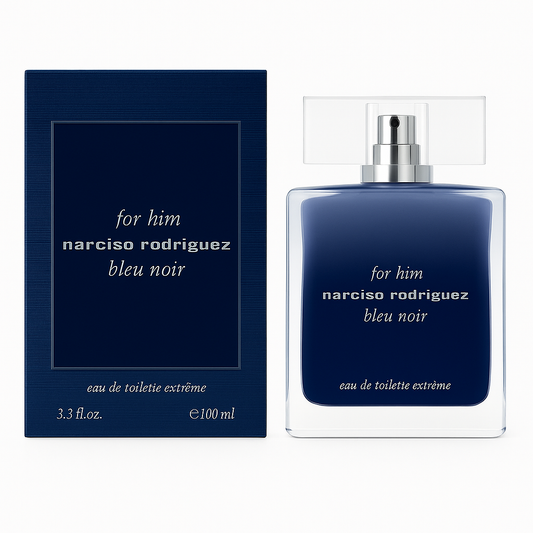 NARCISO RODRIGUEZ BLEU NOIR EXTREME EDT / H 3.3 OZ