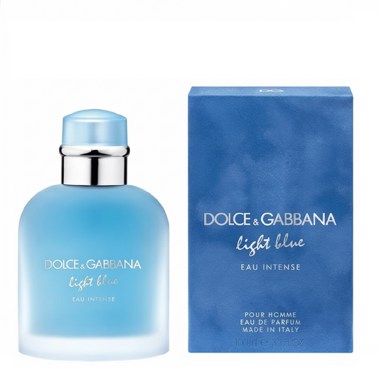 DOLCE & GABBANA LIGHT BLUE  INTENSE EDP / H 3.4 OZ