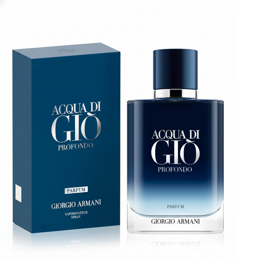 GIORGIO ARMANI ACQUA DI GIO PROFONDO PARFUM  H 3.3 OZ