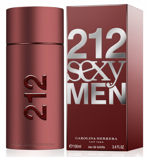 CAROLINA HERRERA 212 SEXY EDT / H 3.4 OZ