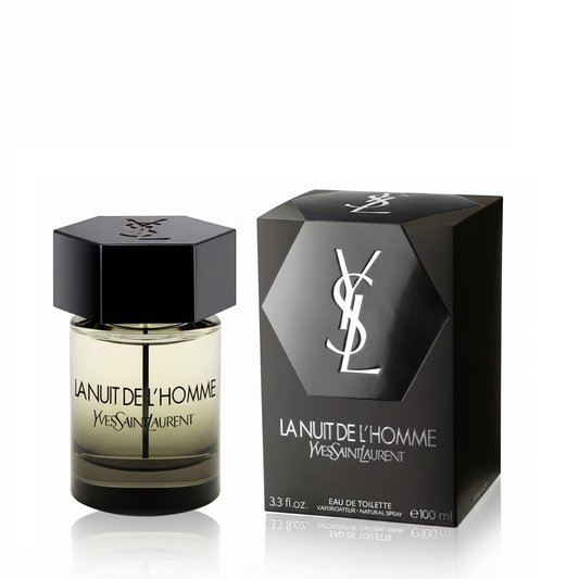 YVES SAINT LAURENT LA NUIT L HOMME   EDT / H 3.4 OZ